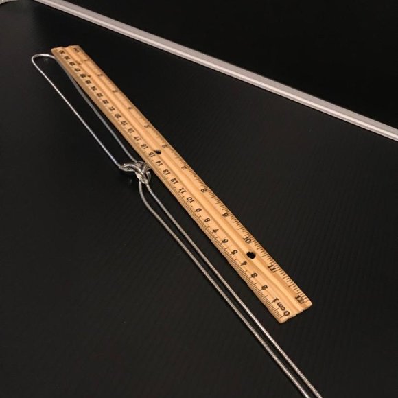 Sarah Coventry Silver-Tone Bolo Style Necklace - Picture 6 of 7